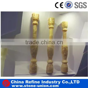 Cheap Dark Yellow Onyx Flower Vase thumbnail-1