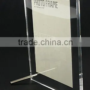 Promotional Acrylic Transparent Photo Frame With Metal Screw thumbnail-2