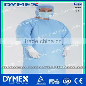 Anti Blood Raglan Sleeve SMS Disposable Surgical Gown thumbnail-2