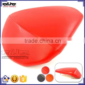 BJ-SC02-390/13 For KTM DUKE 390 2013 - 2015 Red Leather Motorcycle Seat Cover Cushion thumbnail-1