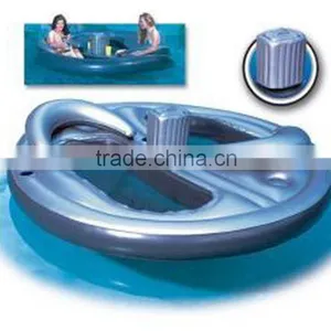 PVC Inflatable Swimming Pool Floating Island Toys thumbnail-2