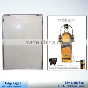 NEW Edgelight AF14 Led Sign Board Advertising Screen Single Side Aluminous Frame Lighting Box thumbnail-1