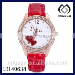 I LOVE YOU Fashion Quartz Watch for Women*I LOVE YOU Words Watch Good Valentines Gift thumbnail-1