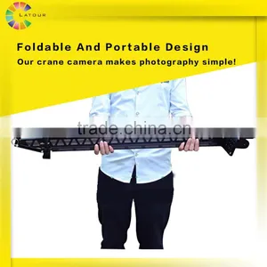 2016 Professional 195cm Flodable Aluminum Alloy Jimmy Jib Camera Crane for Sale thumbnail-3
