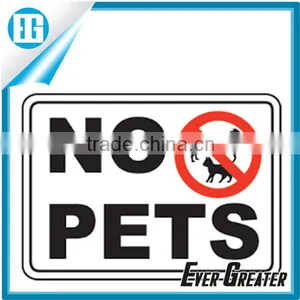 Pet/dogs/road Durable Self-adhesive Warning Label Stickers for Security thumbnail-1