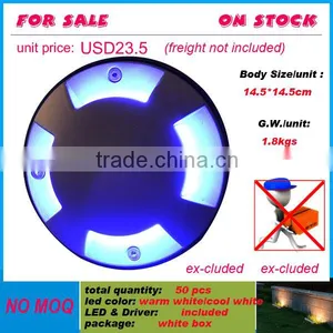 PRAGUE for Sale IP67 Aluminum 6W 3W LED Underground Buried Light thumbnail-1