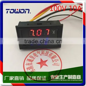 Dual LED Digital DC100V 10A Voltmeter Ammeter Voltage Amps Meter Power DC4.5~30V thumbnail-5