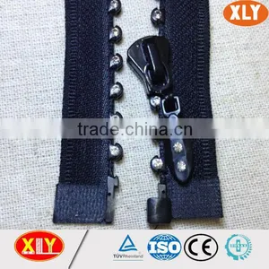 China XLY Zipper #3 Close End Single Stone Diamond Zipper thumbnail-3