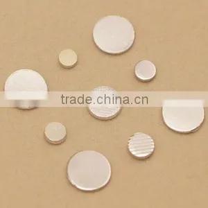 Powder Metallurgy Electrical Sterling Silver Contact Sheet Used in Thermostats thumbnail-1