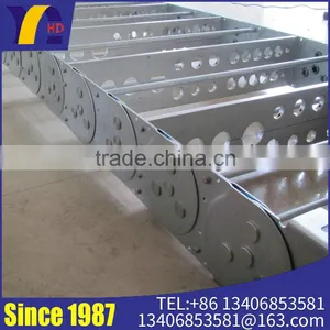 Strong Reusable Serviceable Perforated Steel Drag Chain For Apparatus thumbnail-1