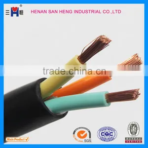 Flexible Low Voltage Rubber Cable Electrical Wire Freeze Deicing Flat Heating Cable thumbnail-4