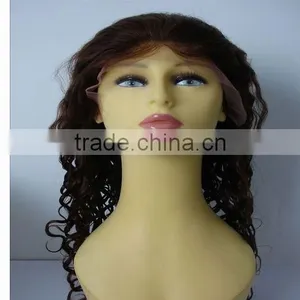 2013 Cheap Hair Hot Beauty Virgin Brazilian Hair Full Lace Wig Made in China thumbnail-2