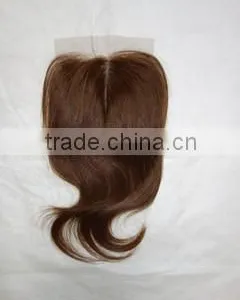 Express Factory Wholesale Cheap Price Human Hair Silk Base Lace Closure thumbnail-1