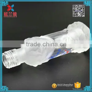 New Design 50ml Fancy Liquor Glass Wine Bottle With Logo Printing thumbnail-3