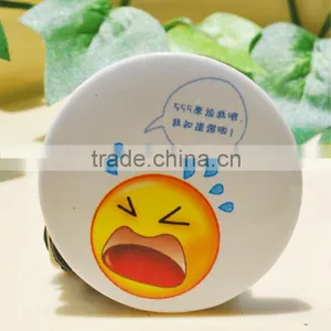 Full Color Printing Round Metal Pin Badge thumbnail-1