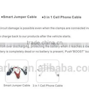 16000mAh Lithium Iron Phosphate Battery Jump Starter for Gasoline and Diesel Car thumbnail-3