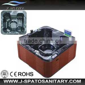 2013 Hot-sale White/Black Bathtub Function Back Jets Bath Tubs thumbnail-1