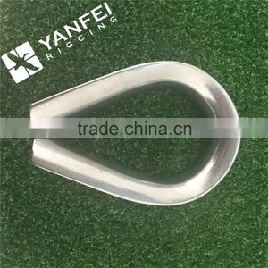 Stainless Steel Wire Rope Thimble thumbnail-2