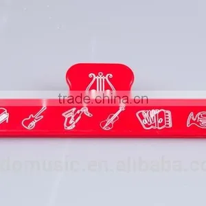 Made In China Promotion Music Note Office Stationery Plastic and Metal Clips for File. thumbnail-2