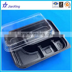 Microwaveable Disposable Plastic Bento Lunch Box With Compartments thumbnail-6