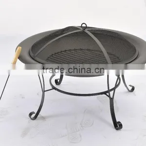 Nengfeng Bowl-shape Fashion Winter Wood Burning Fire Stove Heating Stove Steel Furnace Fire Pit for Family thumbnail-1