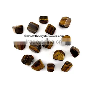 Tiger Eye Agate Tumbled Nuggets thumbnail-1