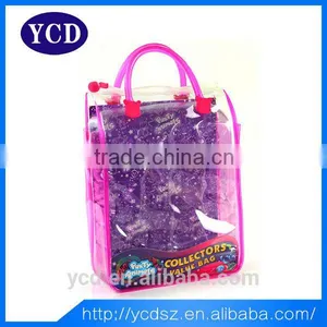 Clear Transparent PVC Packaging Shopping Carry Bag thumbnail-1