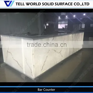 High-end Reception Desk/hotel Reception Desk/simple Design Front Desk thumbnail-3