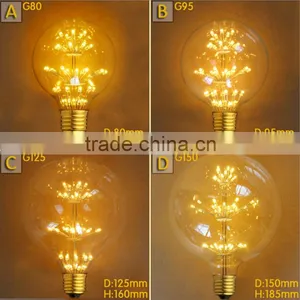High Power 110V LED Edison Bulb E27 Christmas Decorative LED Bulbs thumbnail-1