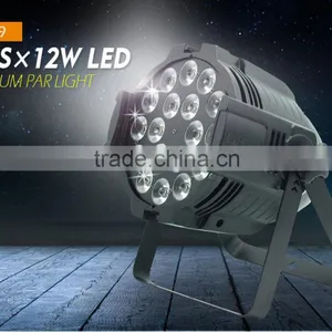 18 Pcs 6 in 1 12W RGBWAUV Leds Aluminum Par Can Night Club Indoor Lights thumbnail-6