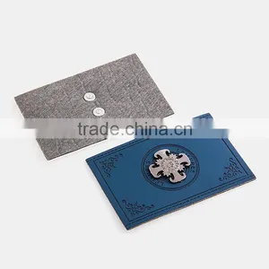 Garment Embossed Leather Patches Fashion Clothing Label for Jeans thumbnail-6
