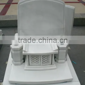 White Marble Monuments and Headstone thumbnail-1