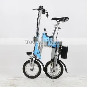 12 Inch Mini Aluminum Quick Floding Bike thumbnail-1
