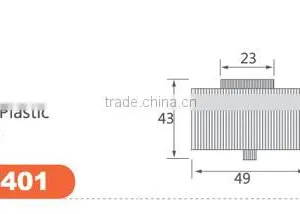 49mm Base Plastic Furniture Adjustable Screw Feet thumbnail-2