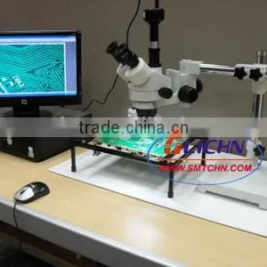 Trinocular Video Microscope Sx4ts/Crystal Sharp Pictures. A Necessary Tool for SMT/SMD Circuit Boards Inspection and Other Appli thumbnail-1