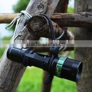 POPPAS T820 Hot Sale XPE Led Adjustable Focus Aluminum Police Security Led Flashlight thumbnail-2