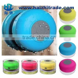 Most Popular Bulit-in Li-ion Battery Bluetooth Waterproof Mini Speaker and Sucking Disc Function thumbnail-1
