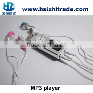 Usb Style Mp3 Player With Built in Speaker,double Earphone Port thumbnail-1