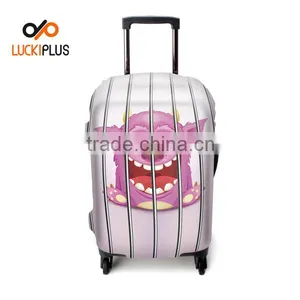 Luckiplus Polyester Spandex Luggage Trolley Case Cover,Protectable /waterproof Luggage Cover thumbnail-5