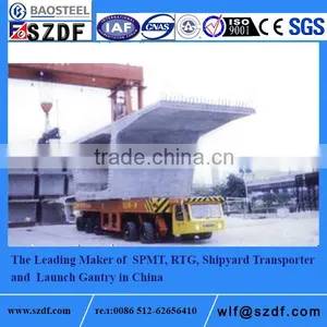 DCY B125T Shipyard Transporter Used Low Bed Trailer thumbnail-1