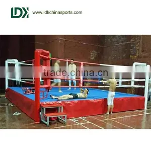Outdoor Used Raised Floor Thai Boxing Ring for Sale thumbnail-4