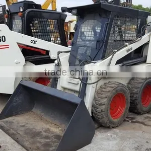 Bobcat Skid Loader ,made in Japan Mini Loader ,used Mini Loader S130 Bobcat Skid Loader thumbnail-2