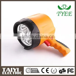 High Quality Long Distance Rechargeable LED Searchlight thumbnail-1