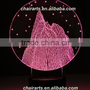 Remote Control 3d Decorative Table Lamp thumbnail-2