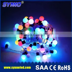 Colorful String Ball Cluster Battery/adapter Powered Color Changing Orb Pvc Copper Silver Wired Invisible Rice Led Lights Quality Choice thumbnail-1