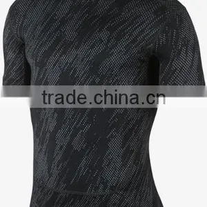 Custom Cheap Sublimated Spandex Compression Shirts for Men thumbnail-1