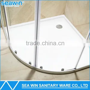 Sector Frameless Tempered Glass Hinge Shower Enclosure Shower Screen thumbnail-3