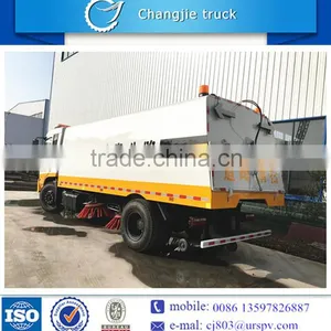 High Performance Dongfeng 4x2 Vacuum Road Sweeper Truck thumbnail-1