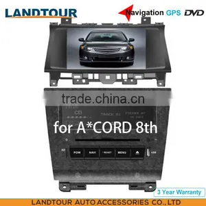 Car Multimedia Player Navigation GPS DVD for Acc*ord 8TH CE FCC ROHS thumbnail-1