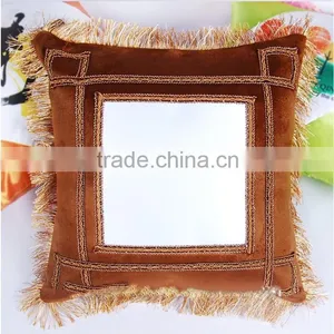 Blank Sublimation Coffee Square Pillow Cases thumbnail-3